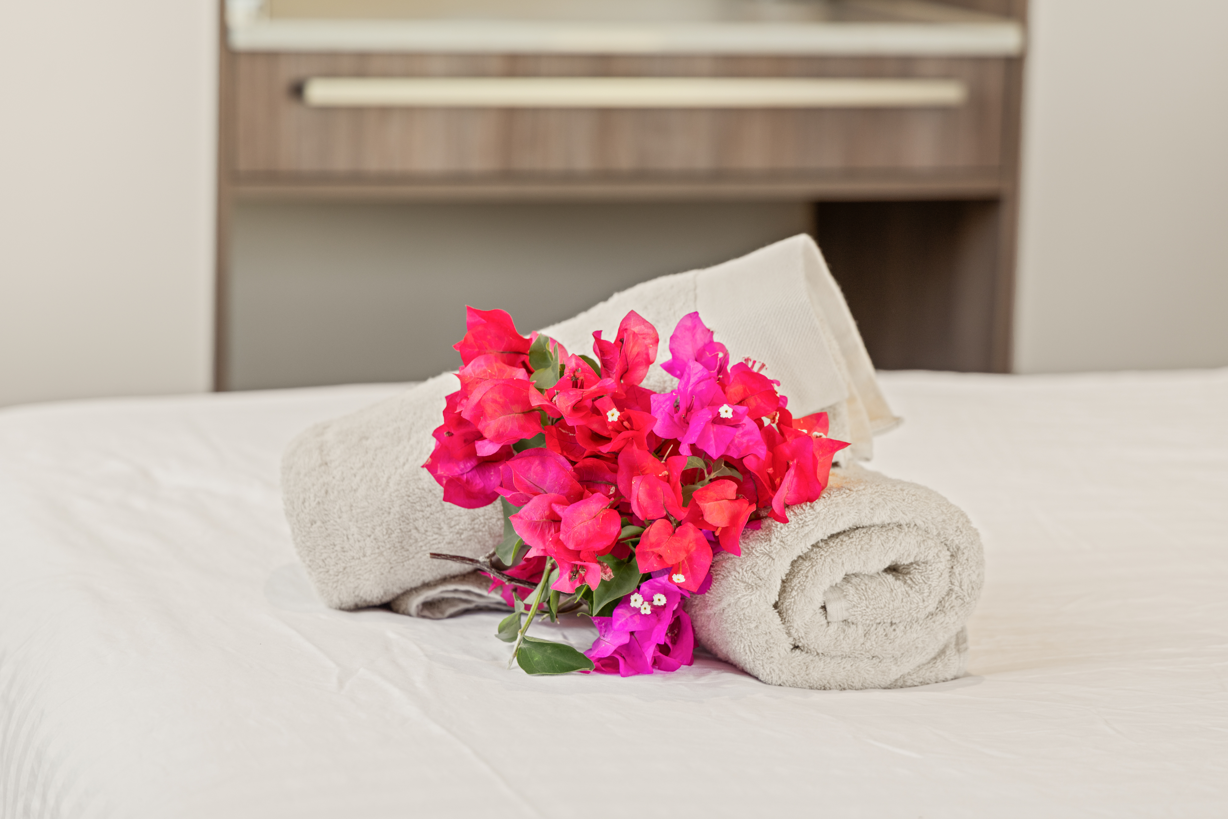Bougainville towel